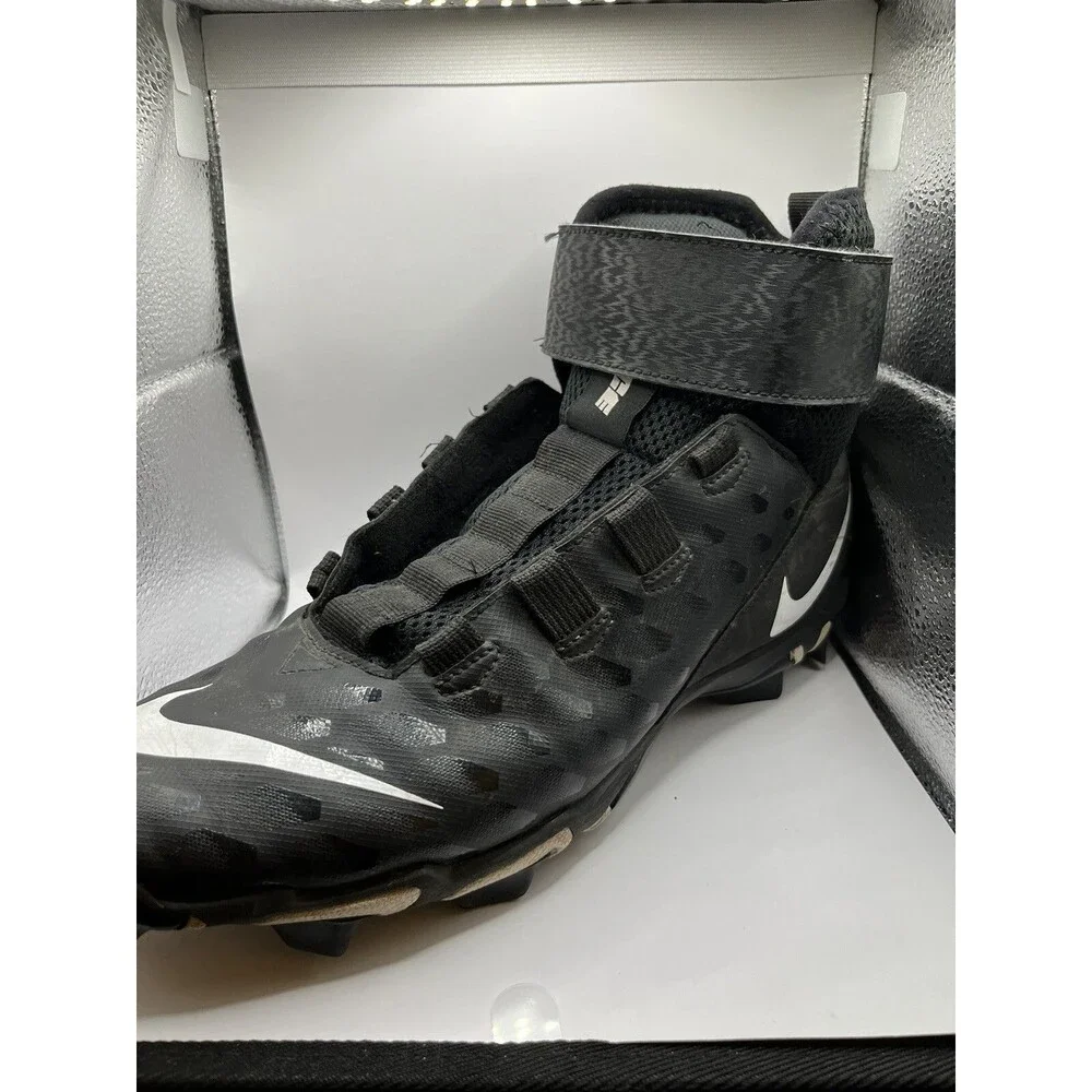 NIKE Force FastFlex Shark Black Football Cleats Shoes AQ7723-001  US 11